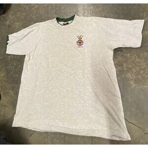 Signal Sport Mega Cotton Grey/Green USS Stout  Crew Neck  T Shirt Men's Size XL